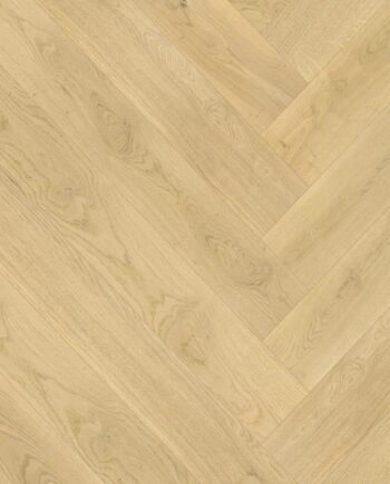 Parquet Oak, EstaParket, Oak Herringbone AB Pure Line, beveled, brushed, lacquer 5%, herringbone
