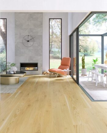Parquet Oak, Oak Village, 1-strip, brushed, beveled, extra matte lacquer 5%
