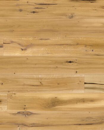 Parquet Oak, Piccolo Lager, 1-strip, beveled, brushed, UV hardened oil
