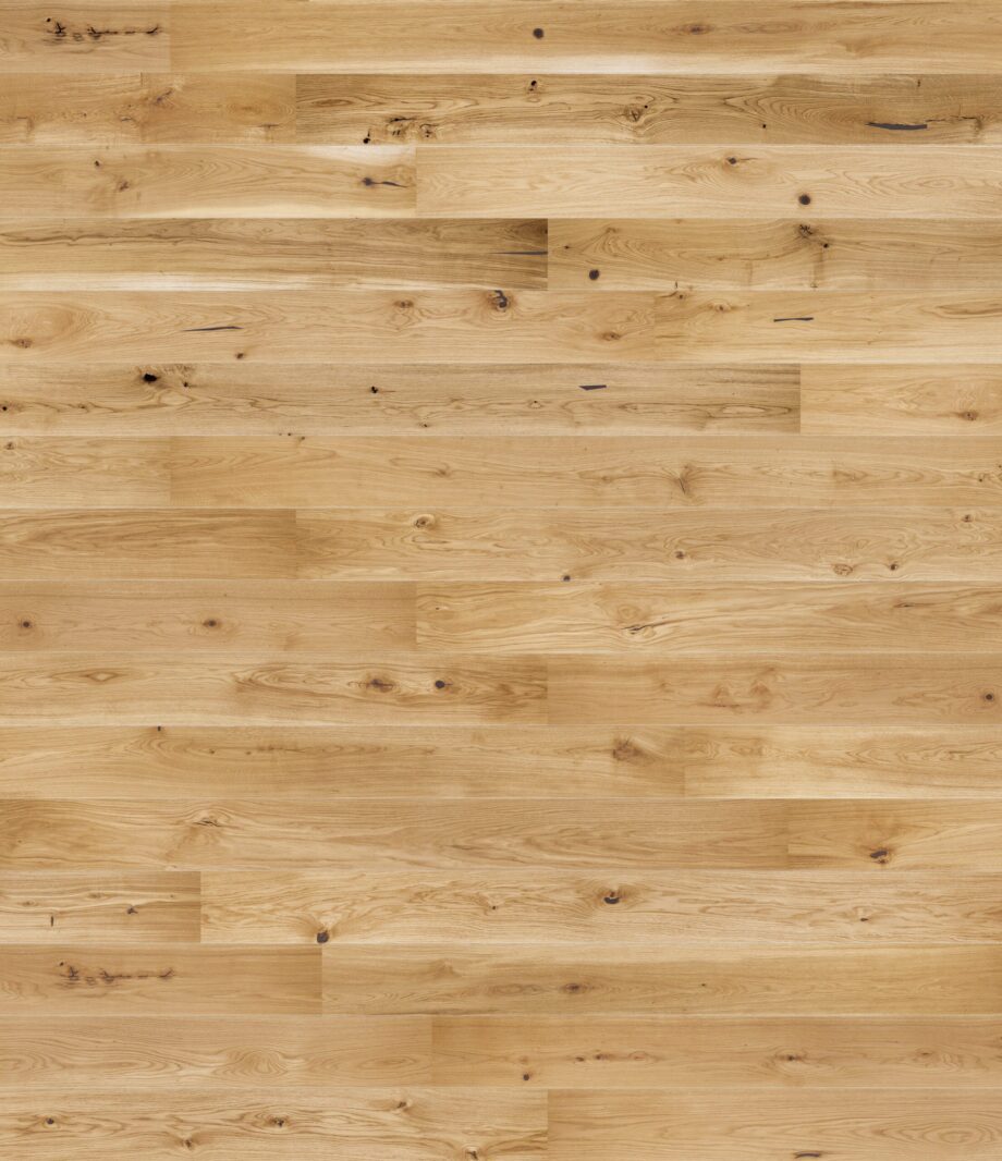 Parquet Oak, Senses Cheer, 1-strip, beveled, brushed, matt lacquer