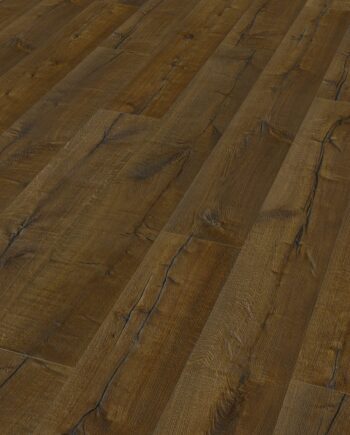 Parquet Trinity Smoked Oak Rustical beveled deep brushed oiled 305mm