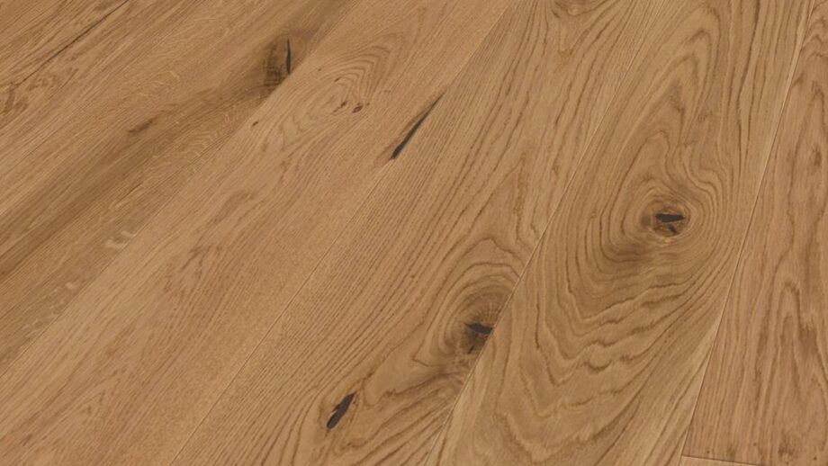 Parquet Weitzer Oak Charisma Rustic, 1-strip, brushed, matt lacquered