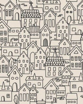 Patterned decorative porcelain tile ABK Wide&Style Paint the house, 60x120 cm, 7 mm, matt
