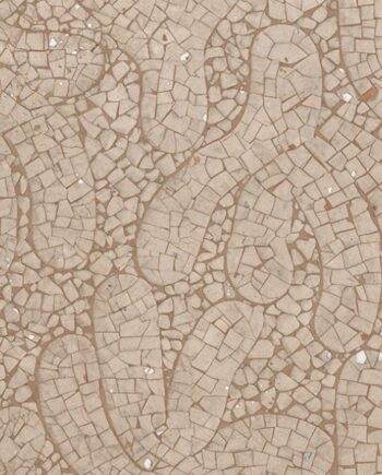 Patterned porcelain décor tile ABK Moooi Egg Scape Cloistered Dove Powder, 60x120 cm, 8.5 mm, with glossy decor
