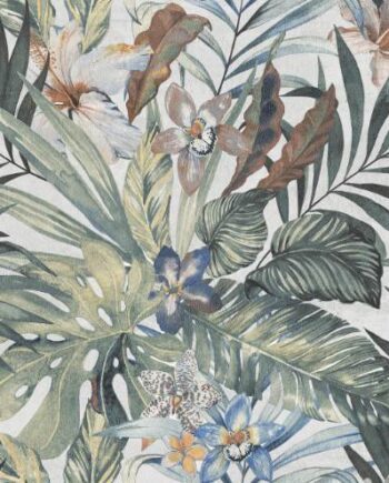 Patterned porcelain wall tile ABK Wide&Style Mini Caribbean, 60x120 cm, 7 mm, matt