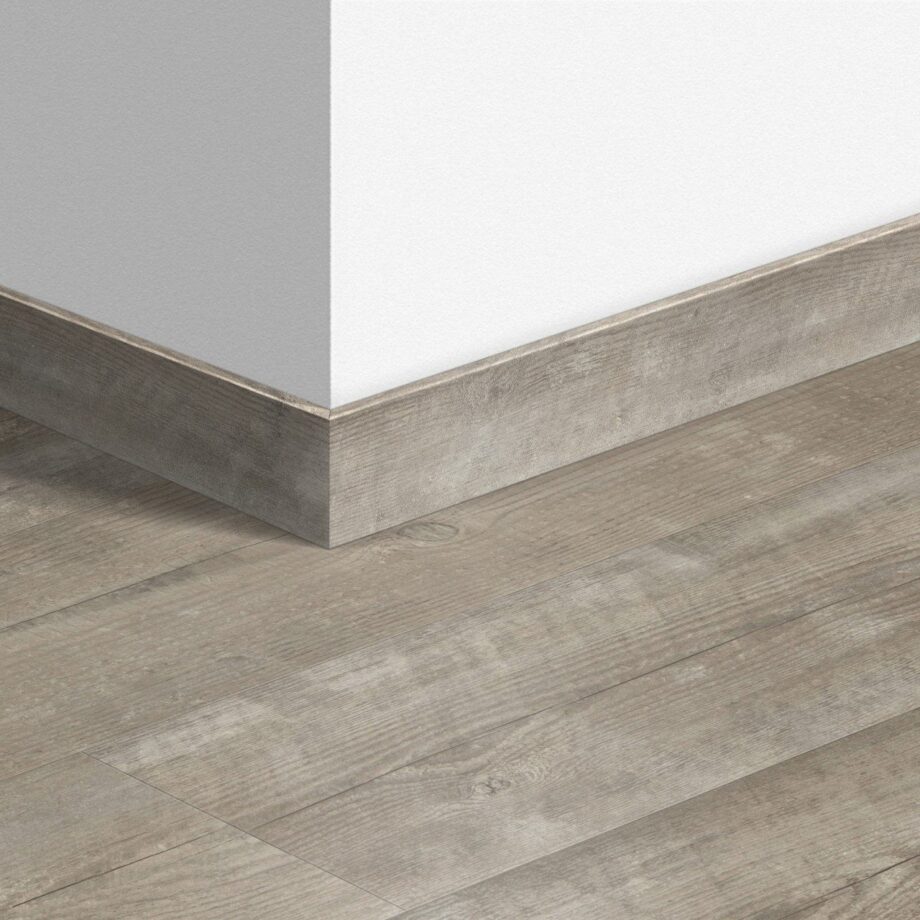Skirting board Quick-Step Morning Mist Pine for LVT vinyl flooring, waterproof, 12x58x2400 mm