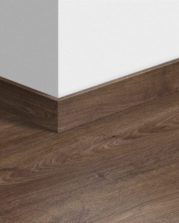 Skirting board Quick-Step Autumn Oak Chocolate for LVT vinyl flooring, waterproof, 12x58x2400 mm