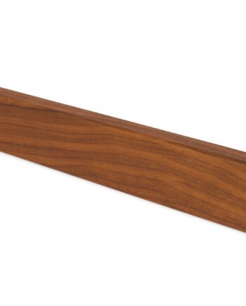 Skirting board Thede & Witte Cube 40, walnut, 15 x 40 x 2400 mm