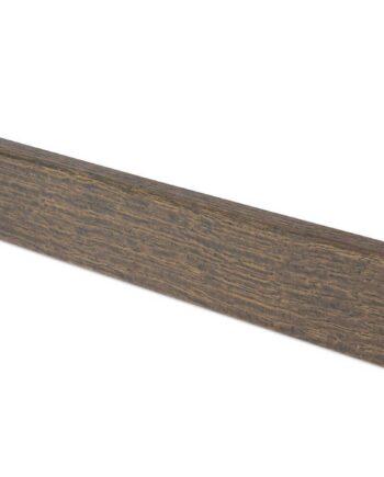 Skirting board Thede & Witte Cube 40, oak, greyed, 15 x 40 x 2400 mm