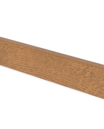 Skirting board Thede & Witte Cube 40, oak, smoked, rough appearance, 15 x 40 x 2400 mm