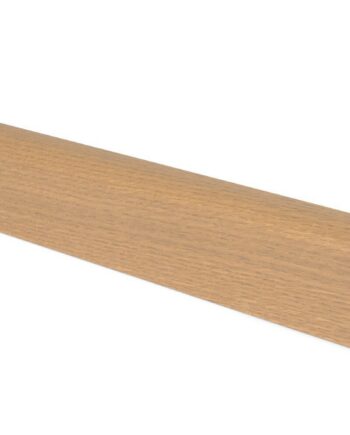 Skirting board Thede & Witte Standard, oak, smoked white oiled, 21.5 x 45 x 2400 mm