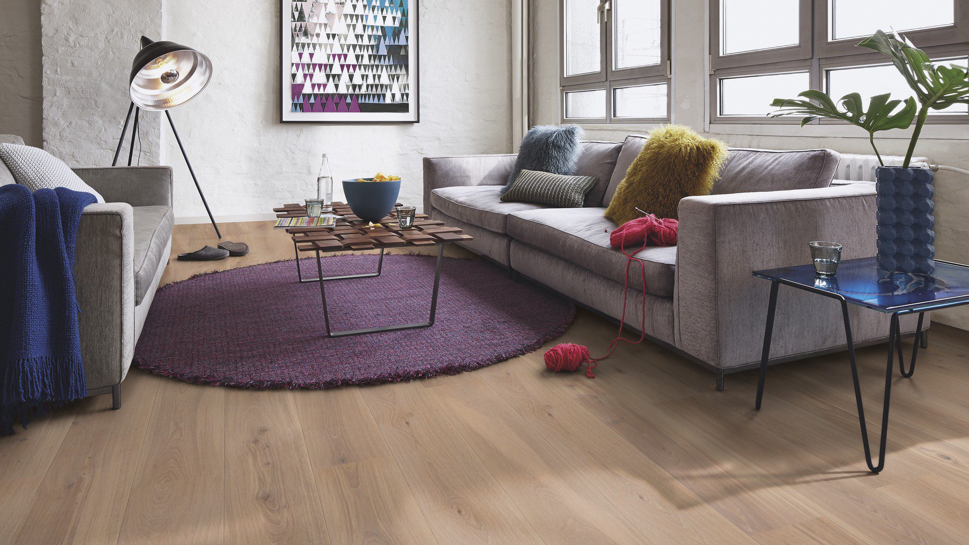 Parkett Bauwerk Casapark tamm 35 Crema B-Protect® ultramatt lakk 181mm