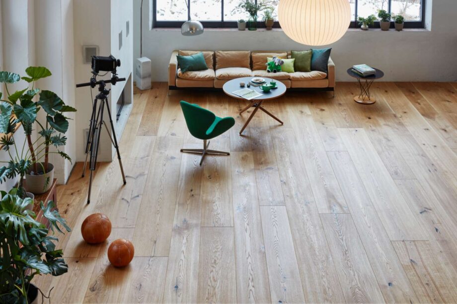 Wooden Flooring Bauwerk Unicopark Oak Mandorla 46 oiled handcrafted – view 4 Wooden Flooring Bauwerk Unicopark Oak Mandorla 46 oiled handcrafted – 4