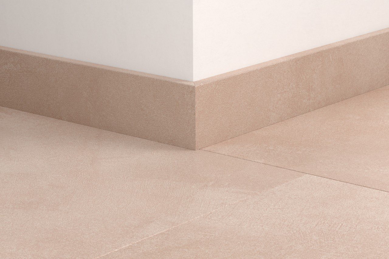 Skirting board Quick-Step Soft Blush for LVT vinyl flooring, waterproof, 12x58x2400 mm