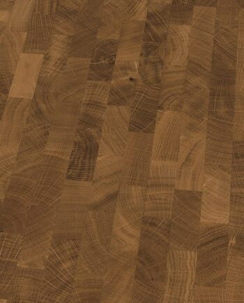 End Grain Flooring Oak Natur, English bond, 18 mm, block 20 x 60 mm