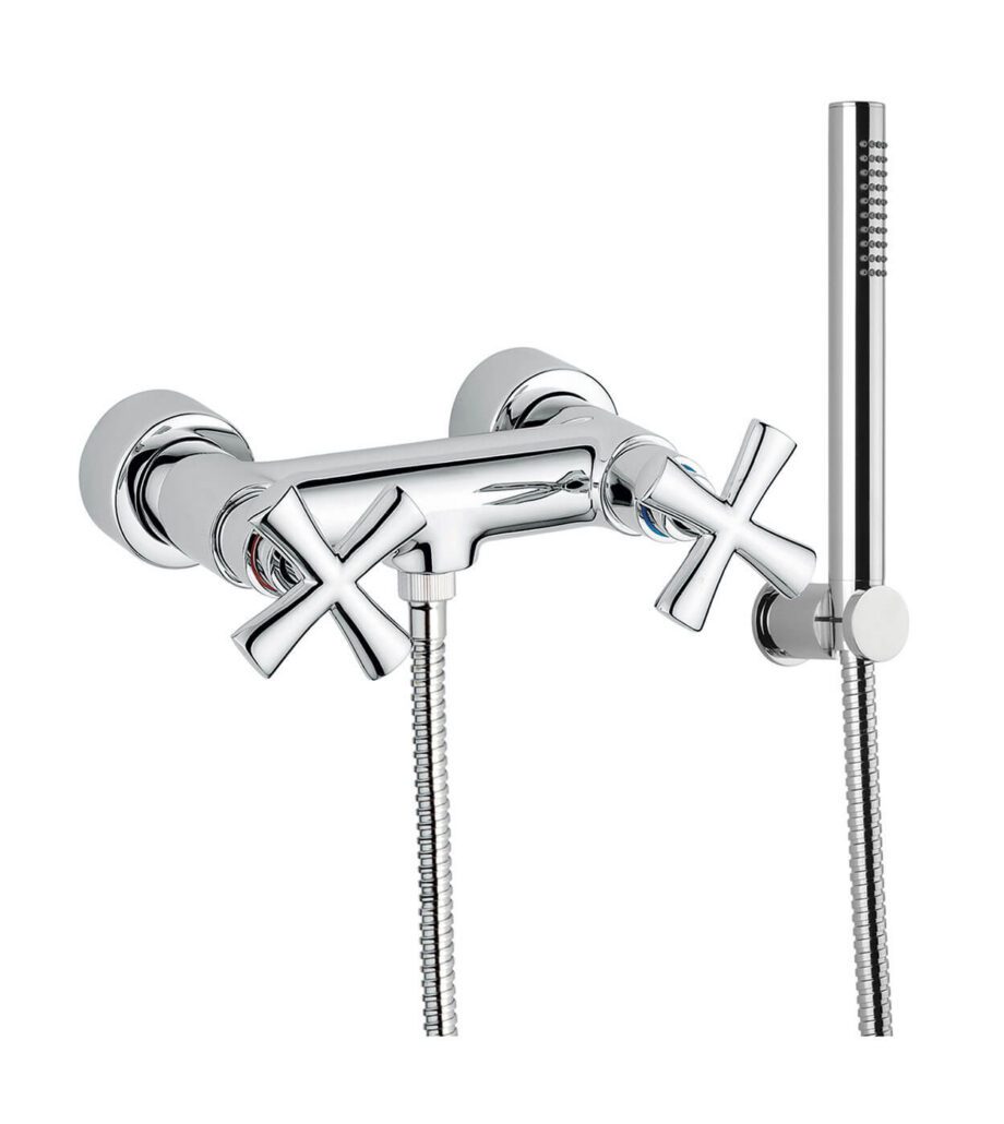 Wall-mounted shower mixer Emmevi Spirit New 31002 – view 2 Wall-mounted shower mixer Emmevi Spirit New 31002 – 2