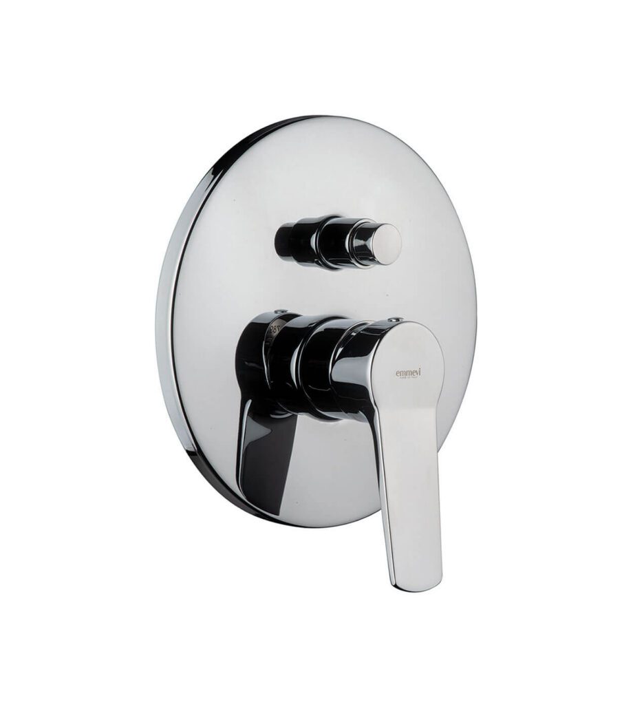 Concealed shower mixer Emmevi Altura 34019, 2 outlets, push-button