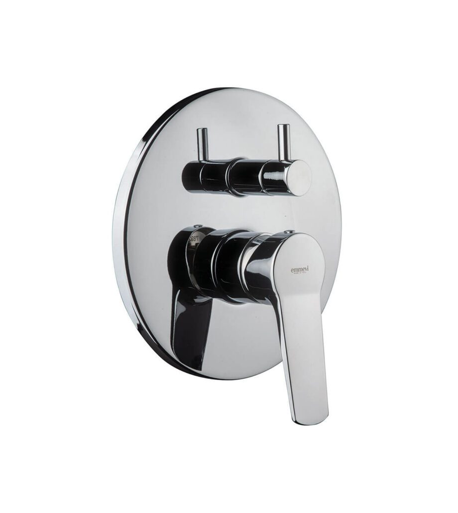 Concealed shower mixer Emmevi Altura 34019CER, 2 outlets, diverter cartridge Concealed shower mixer Emmevi Altura 34019CER, 2 outlets, diverter cartridge