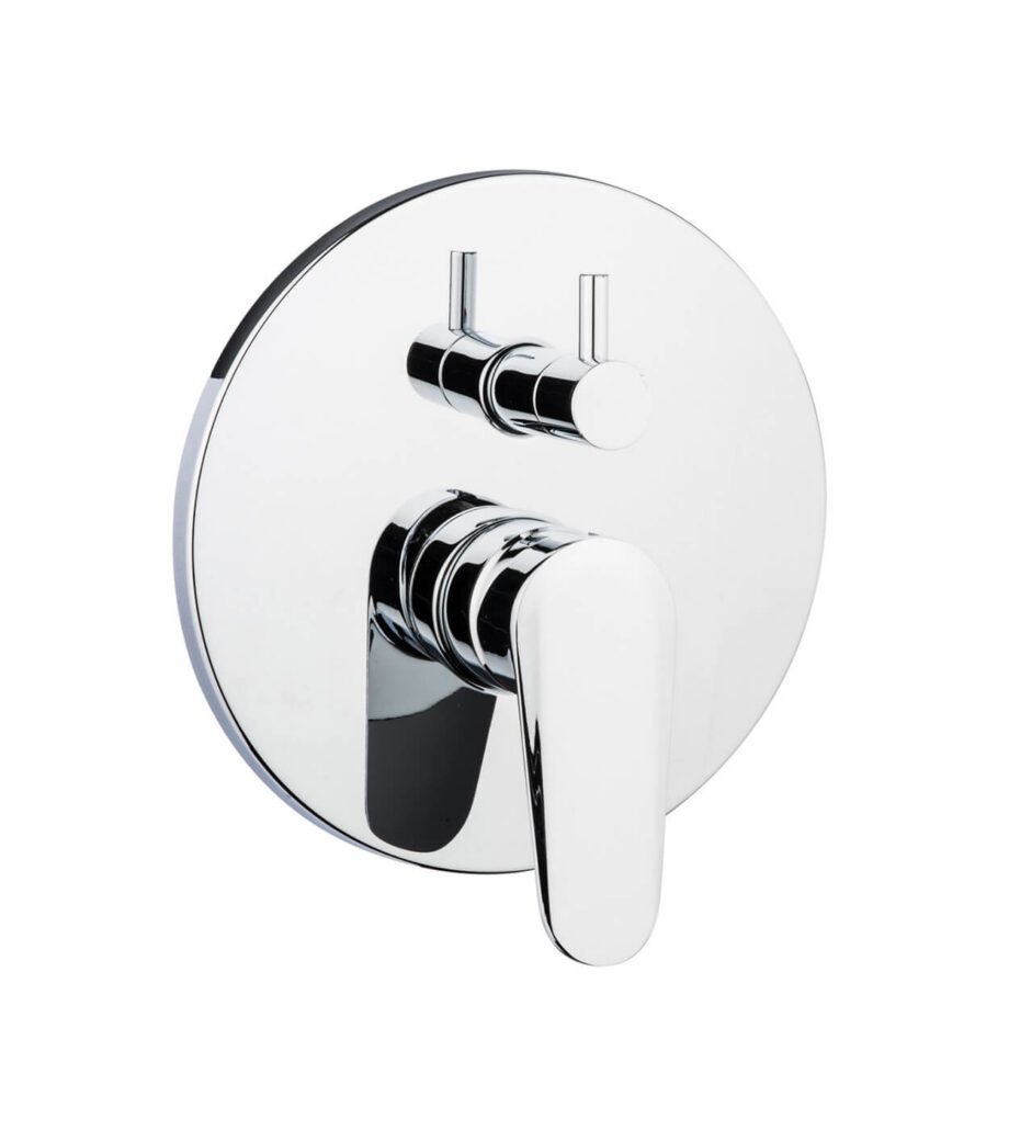 Concealed shower mixer Emmevi Beta New 27029, 3 outlets, chrome Concealed shower mixer Emmevi Beta New 27029, 3 outlets