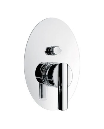 Concealed shower mixer Emmevi Elly 41019, 2 outlets, push-button