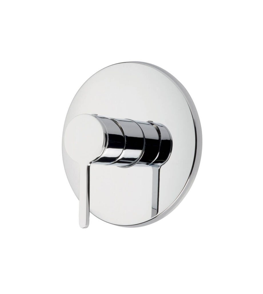 Concealed shower mixer Emmevi Filobrass 85009, Ø 115 mm plate