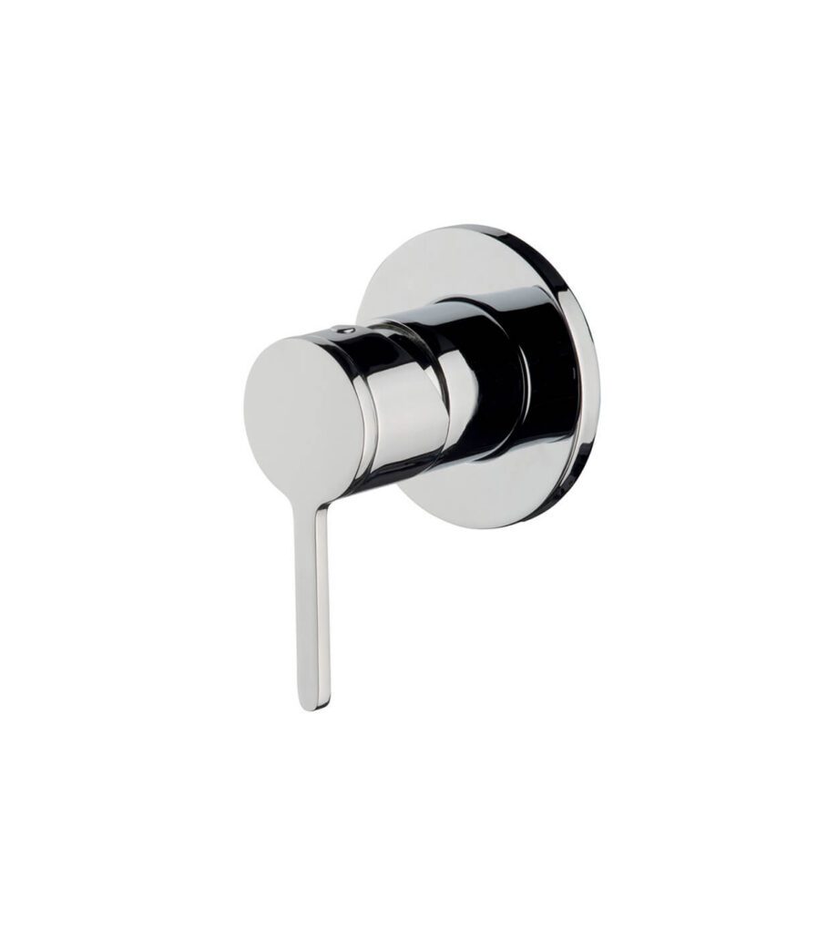 Concealed shower mixer Emmevi Filobrass 85009PI, Ø 80 mm plate