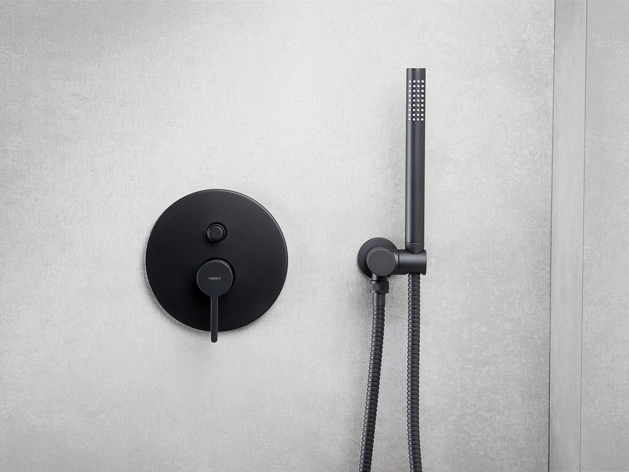 Concealed shower mixer Emmevi Filobrass 85019, 2 outlets, push-button – 3