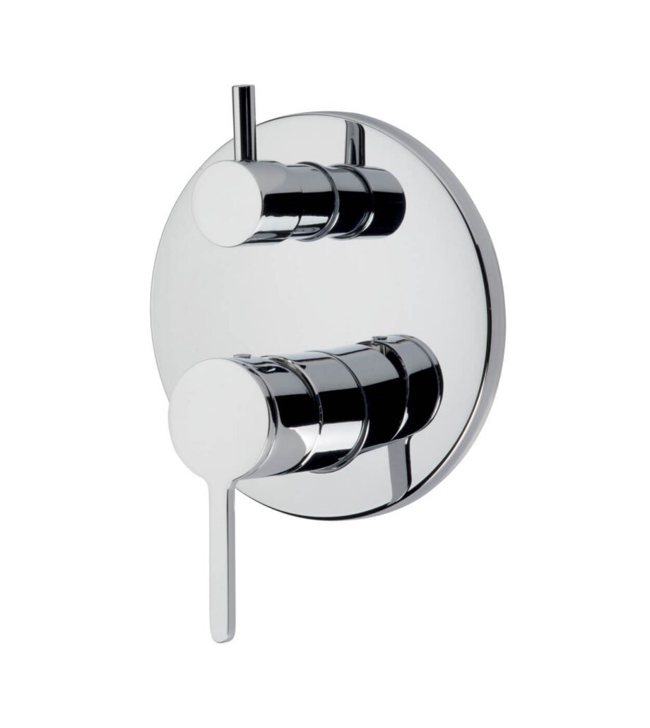 Concealed shower mixer Emmevi Filobrass 85029, 3 outlets, chrome Concealed shower mixer Emmevi Filobrass 85029, 3 outlets