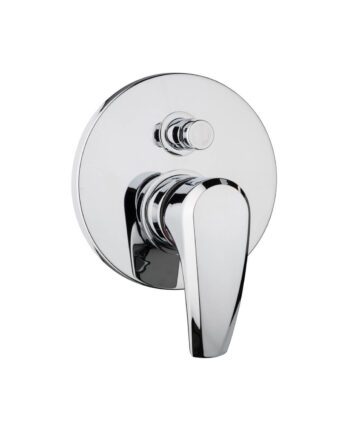 Concealed shower mixer Emmevi Kalì 75019, 2 outlets, push-button