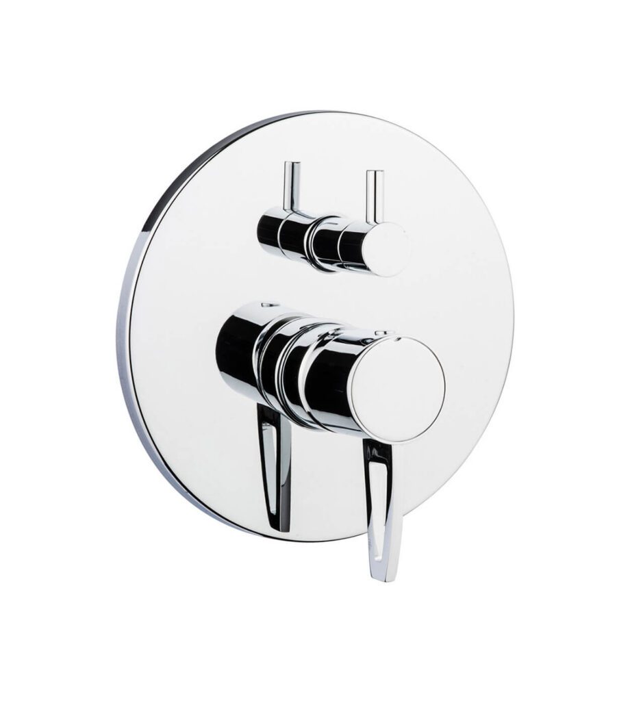 Concealed shower mixer Emmevi Minù 83019CER, 2 outlets, diverter cartridge – 2