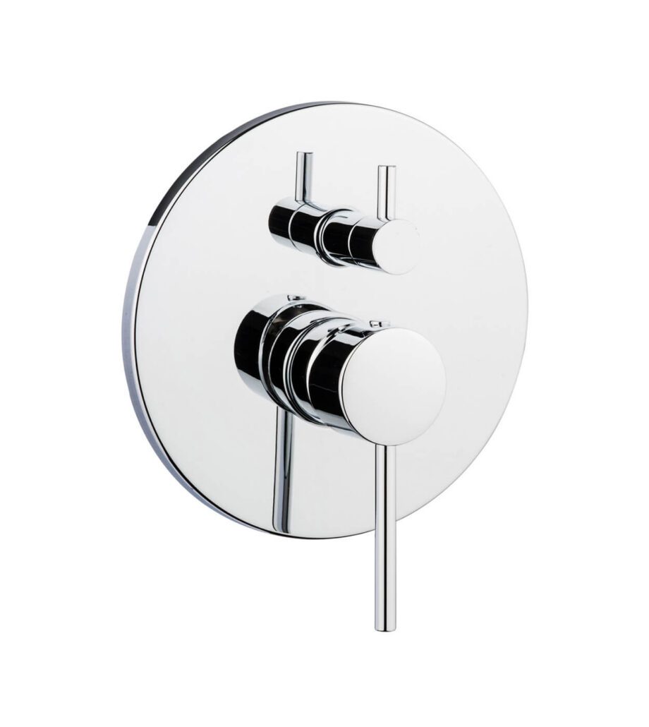 Concealed shower mixer Emmevi Piper 45019CER, 2 outlets, diverter cartridge Concealed shower mixer Emmevi Piper 45019CER, 2 outlets, diverter cartridge