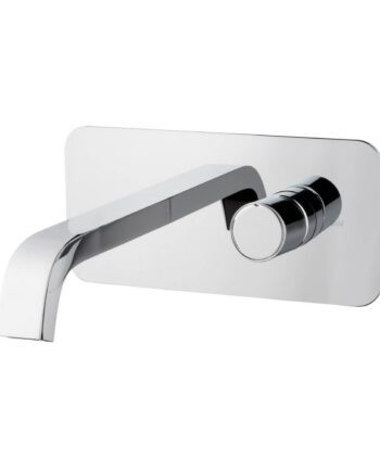 Wall-mounted basin mixer Emmevi Minù 83055, single plate