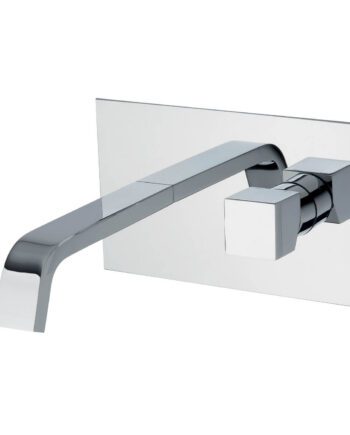 Wall-mounted basin mixer Emmevi Siris 47055, single plate