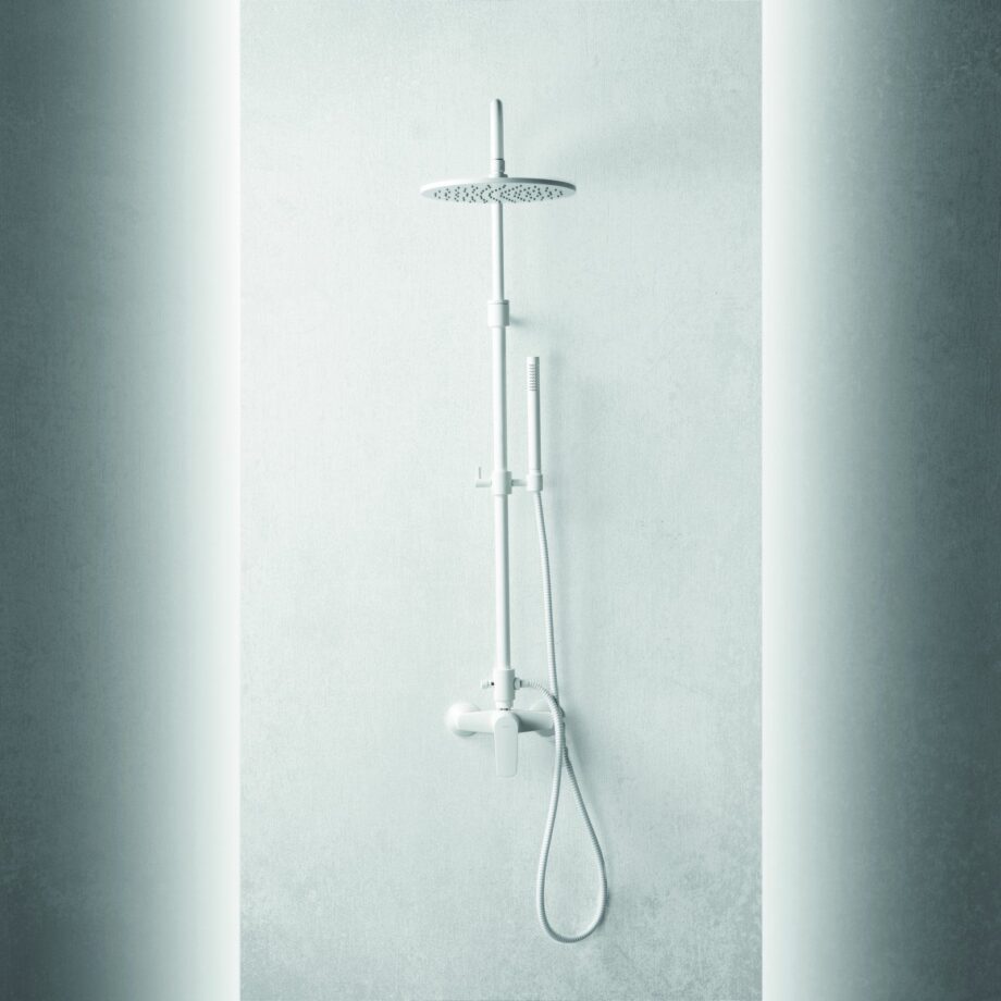 Shower column with mixer Emmevi Nicla 8900284, overhead Ø 250 mm – view 2 Shower column with mixer Emmevi Nicla 8900284, overhead Ø 250 mm – 2
