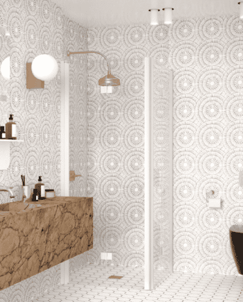 Shower enclosure Hietakari Infinia 259, folding door + folding door