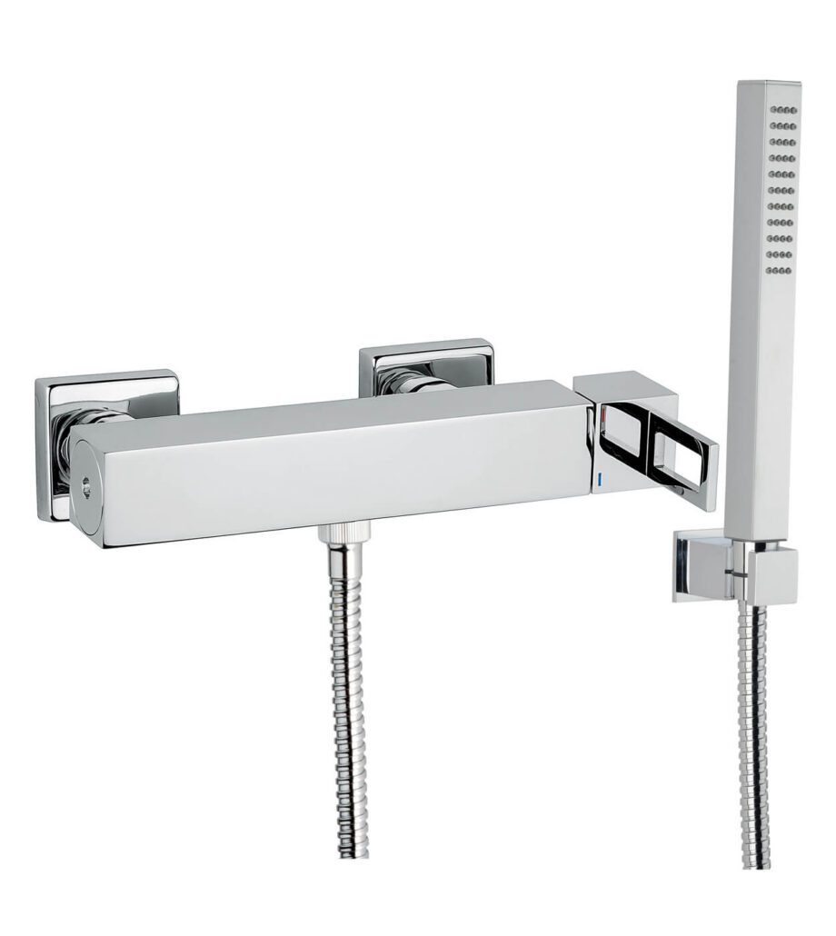 Shower mixer Emmevi Siris 47002, chrome, holed lever, mixer + shower set Shower mixer Emmevi Siris 47002 – 6