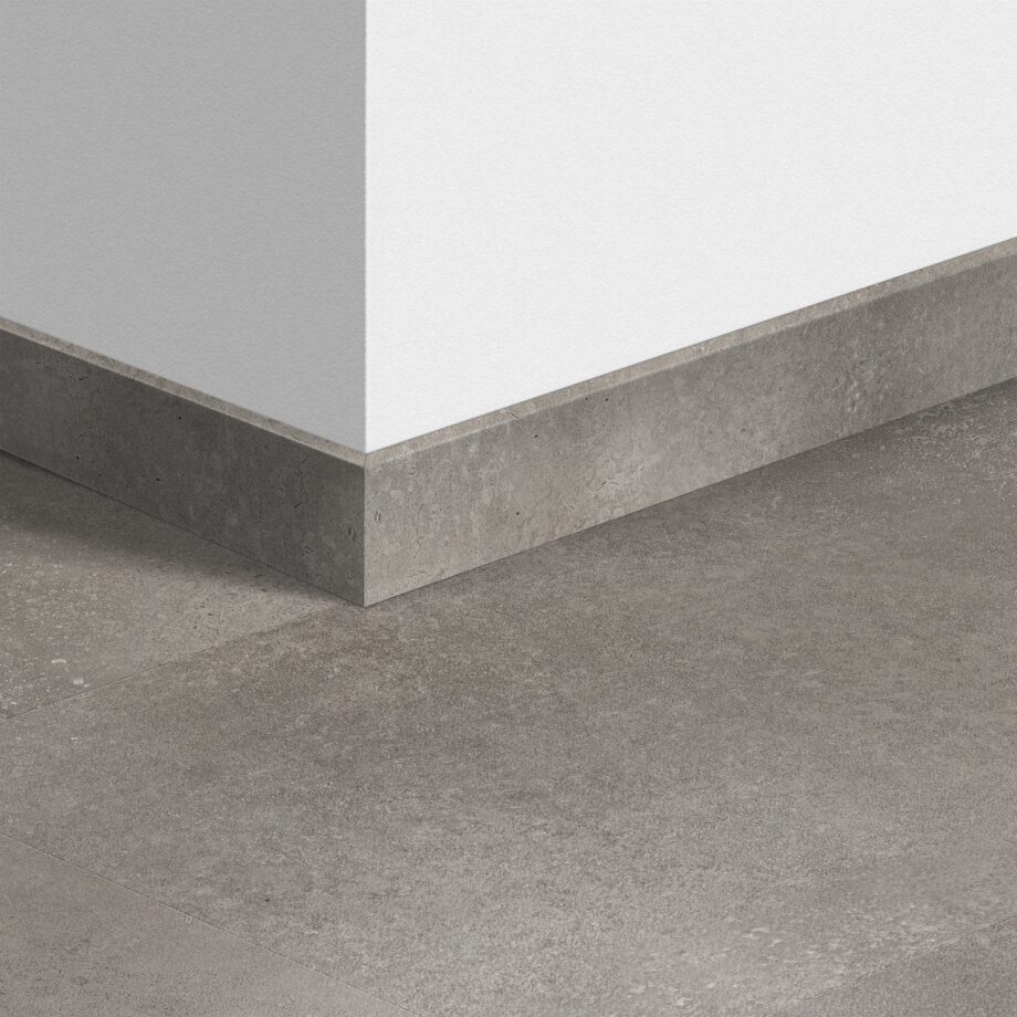 Skirting board Quick-Step Concrete Rock for LVT vinyl flooring, waterproof, 12x58x2400 mm Skirting board Quick-Step Concrete Rock for LVT vinyl flooring, waterproof, 12x58x2400 mm