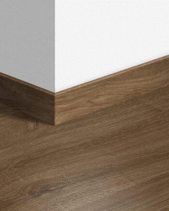 Skirting board Quick-Step Newcastle Oak Brown for laminate, MDF, 12x58x2400 mm