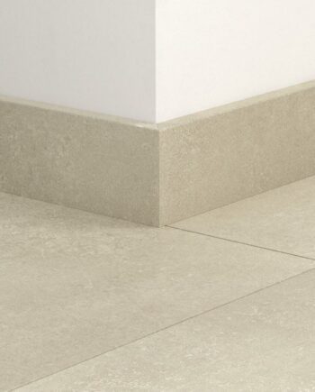 Skirting board Quick-Step Sandstone Concrete for LVT vinyl flooring, waterproof, 12x58x2400 mm