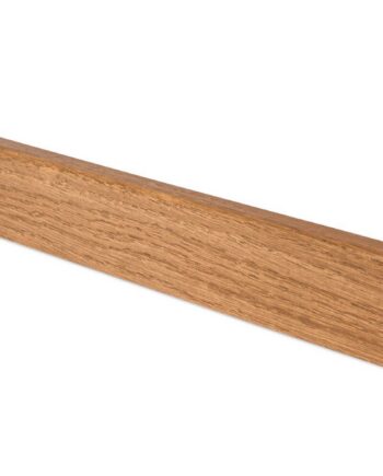 Skirting board Thede & Witte Cube 40, oak XL, smoked, 15 x 40 x 2400 mm