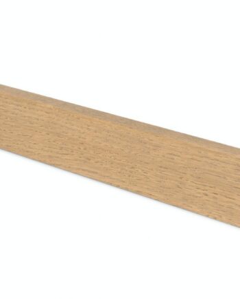 Skirting board Thede & Witte Cube 40, oak, smoked white oiled, 15 x 40 x 2400 mm