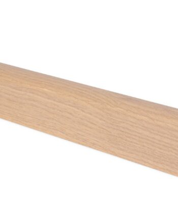 Skirting board Thede & Witte Standard, oak, white oiled, 21.5 x 45 x 2400 mm