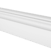 Skirting boards pine kombi finished with white paint 21x120mm