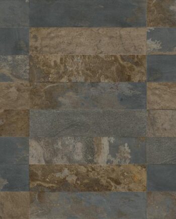Slate-effect porcelain floor tile Dune Ardesia Multicolore, 7x28 cm, 9 mm, multicoloured, R10