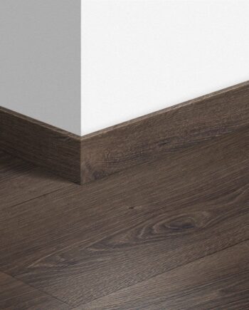 Skirting board Quick-Step Desert Oak Brushed Dark Brown for laminate, MDF, 12x58x2400 mm
