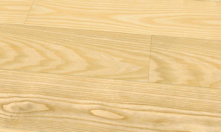 Solid Ash Floorboards Eleganz, unfinished, sanded, 20 x 130 mm
