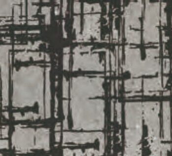 Stone effect decorative porcelain tile ABK Poetry Stone Dec. Metal Grey, 60x120 cm, 8.5 mm, matt