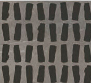 Stone effect decorative porcelain tile ABK Poetry Stone Dec. Metal Mud, 60x120 cm, 8.5 mm, matt