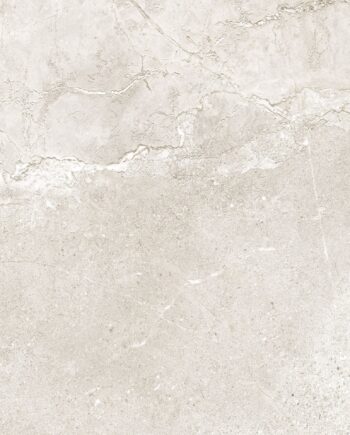 Stone-effect matt porcelain floor tile Stone Age White, 60x60 cm, 10 mm, white, R10