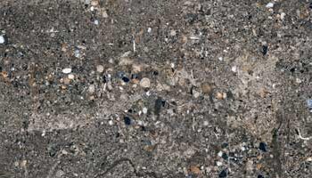 Stone-effect polished porcelain floor tile Tau Mainstone Graphite Pol, 15x120 cm, graphite grey, rectified
